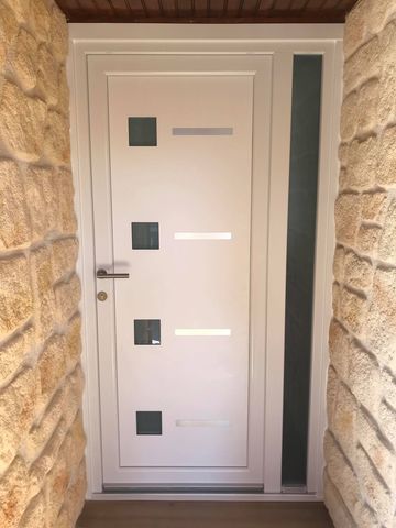 rénovation d'une porte d'entrée PVC à Baziège