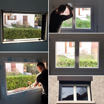 Réalisations de menuiseries Pvc et ALU sur mesure à Toulouse Réalisations de menuiseries Pvc et ALU sur mesure à Toulouse