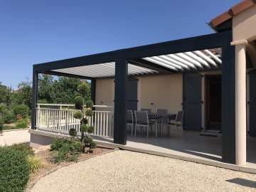 Pose de pergolas sur-mesure