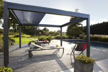 Pose de pergola bioclimatique